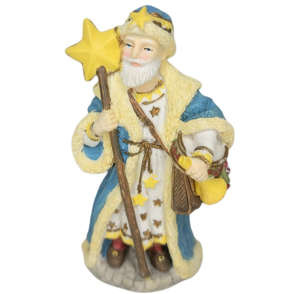 Vintage international Santa Claus collection. Star Man Poland 1992 Christmas